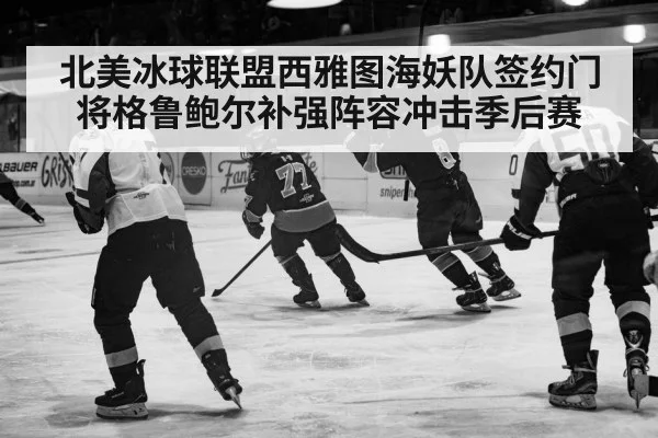 北美冰球联盟西雅图海妖队签约门将格鲁鲍尔补强阵容冲击季后赛